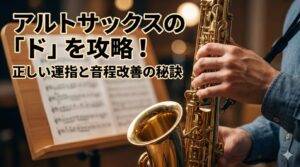 アルトサックスのド　攻略