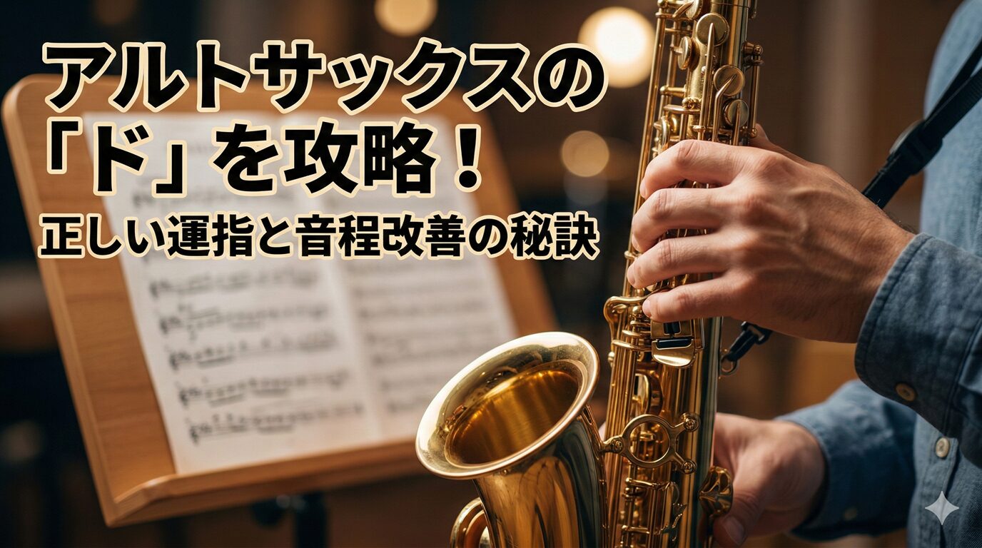 アルトサックスのド　攻略