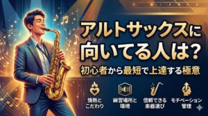 アルトサックスに向いてる人は？